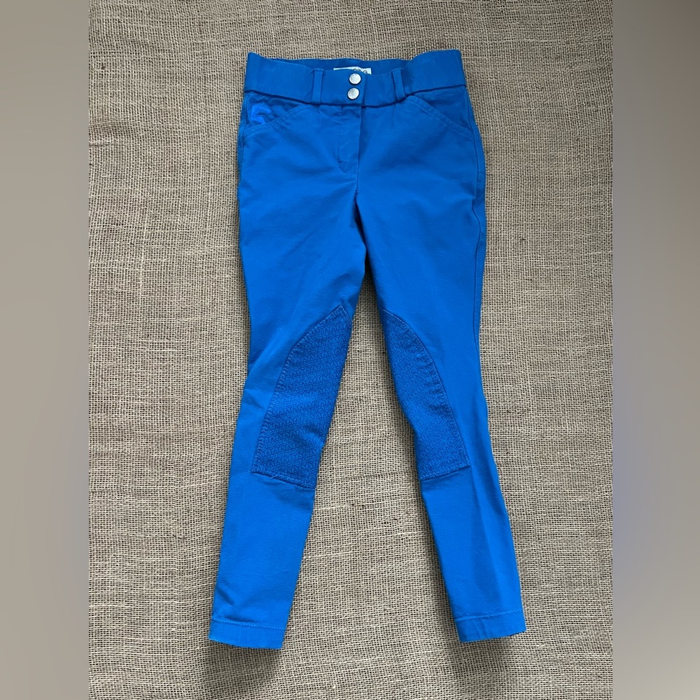 Vibrant Blue Riding Pants